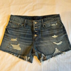 Lucky Brand Women's Distressed Jean Shorts